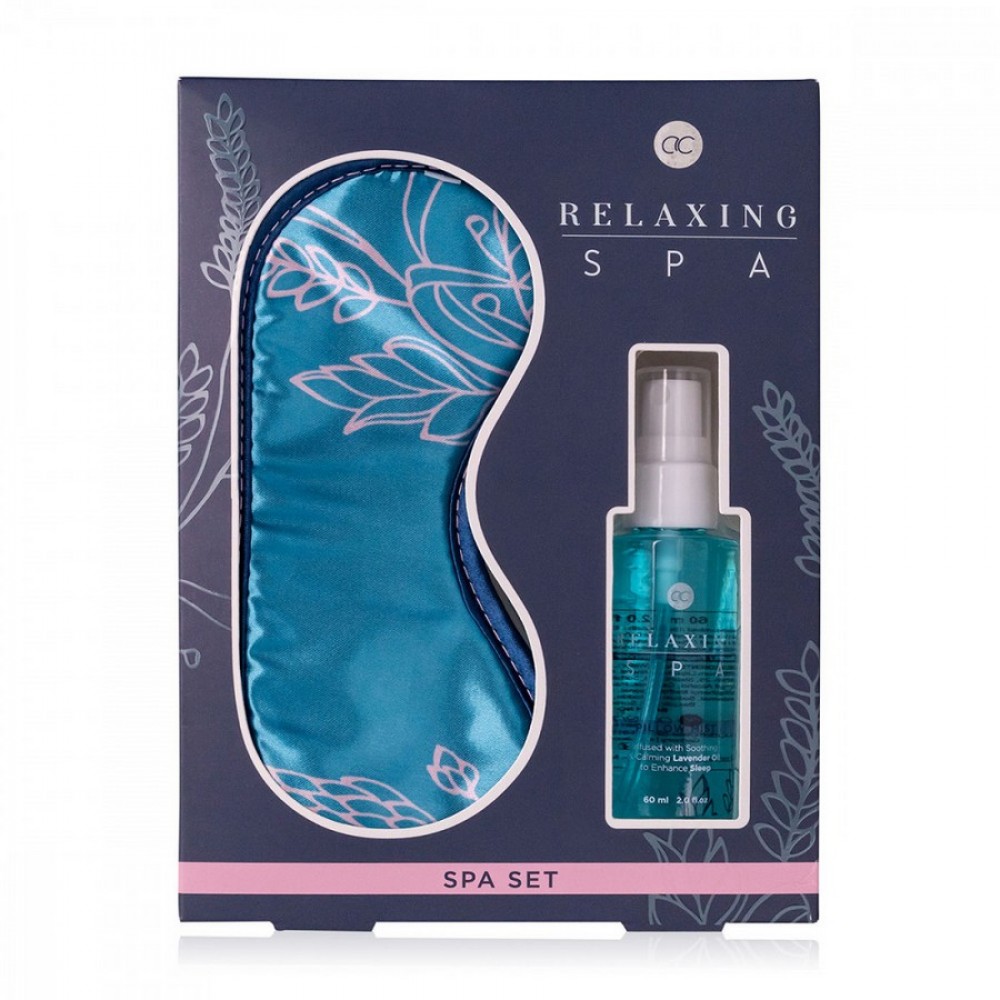 Σετ μάσκα ύπνου Relaxing Spa με spray μαξιλαριού 60ml