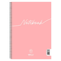 Τετράδιο σπιράλ Notebook 3 θεμάτων A4 (Διάφορα Χρώματα)