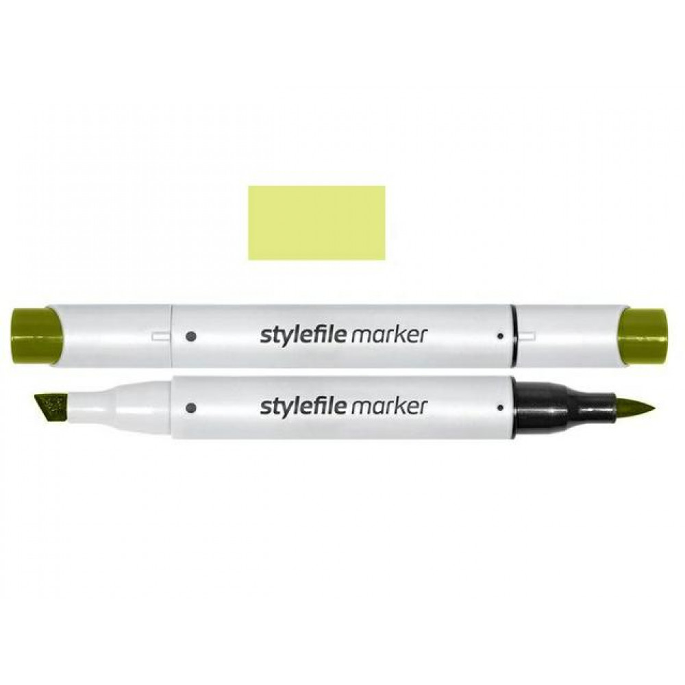 Μαρκαδόρος πινέλου Stylefile Yellow Green 1-4mm/ 6mm