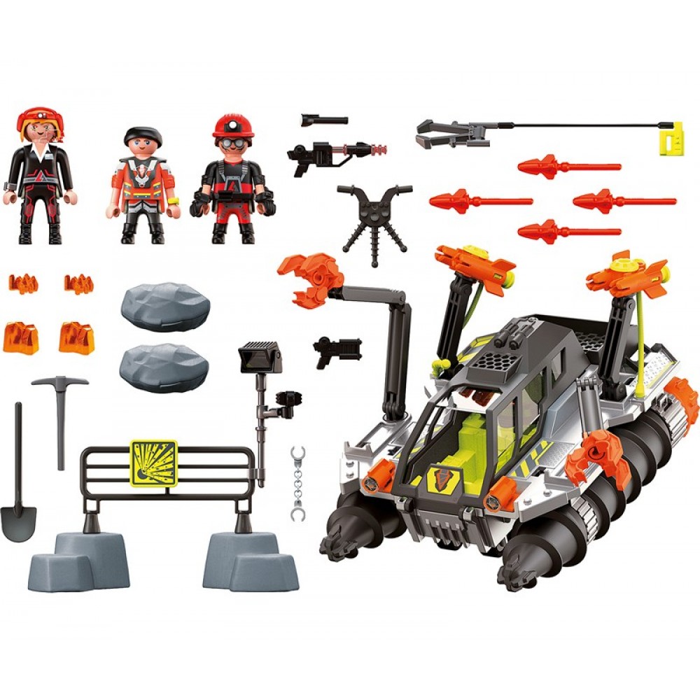 Dino Rise Comet Corp Demolition Drill 28x38cm