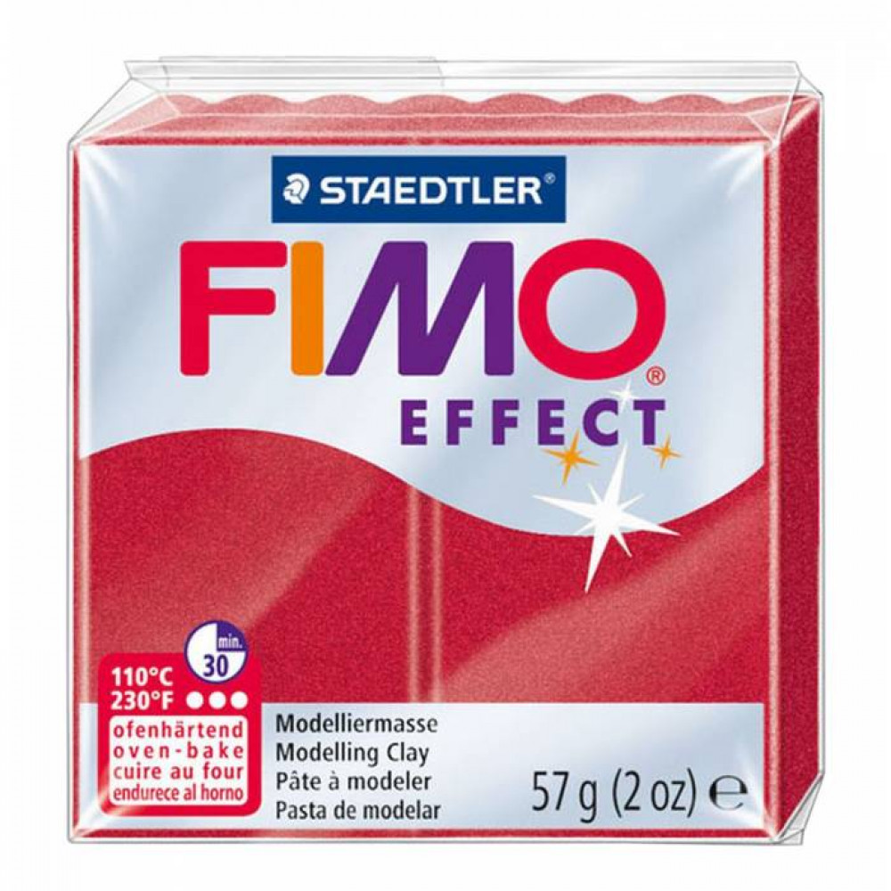 Πηλός Staedtler Fimo Effect Metallic Ruby 57gr