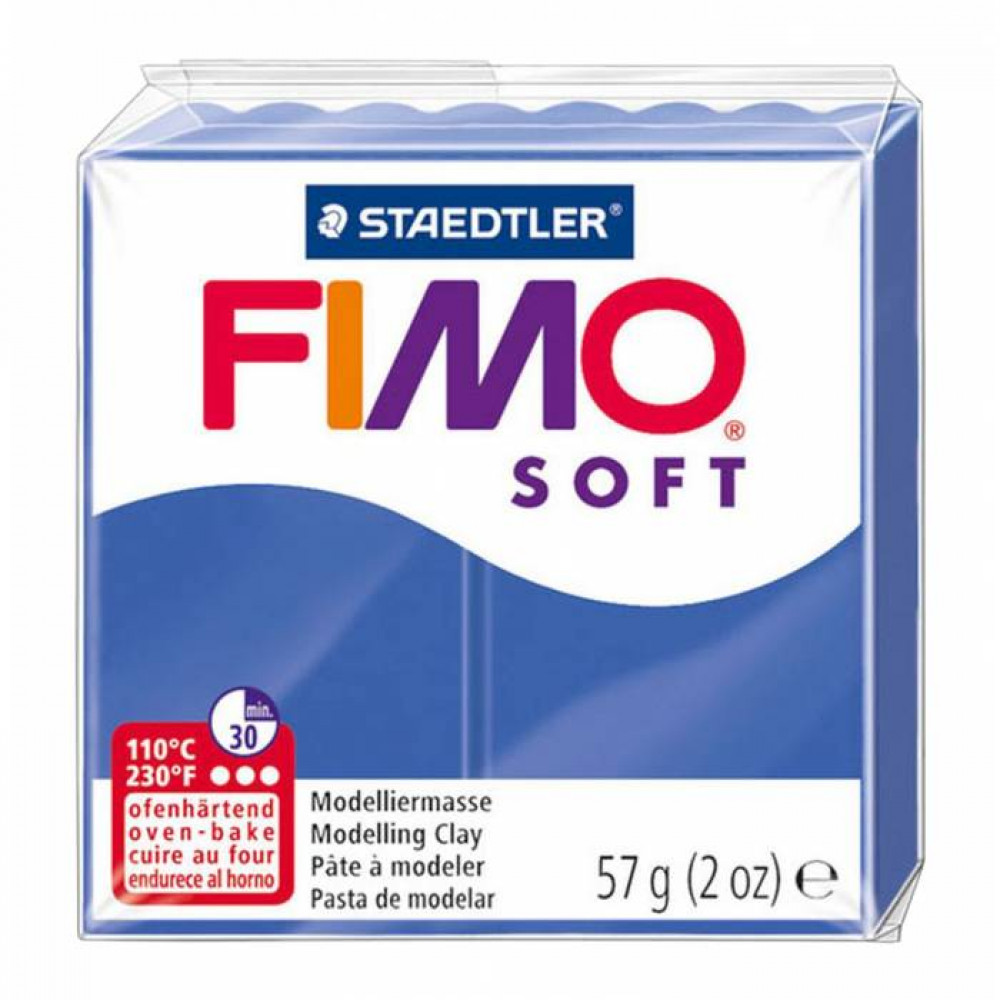 Πηλός Staedtler Fimo Soft Brilliant Blue 57gr
