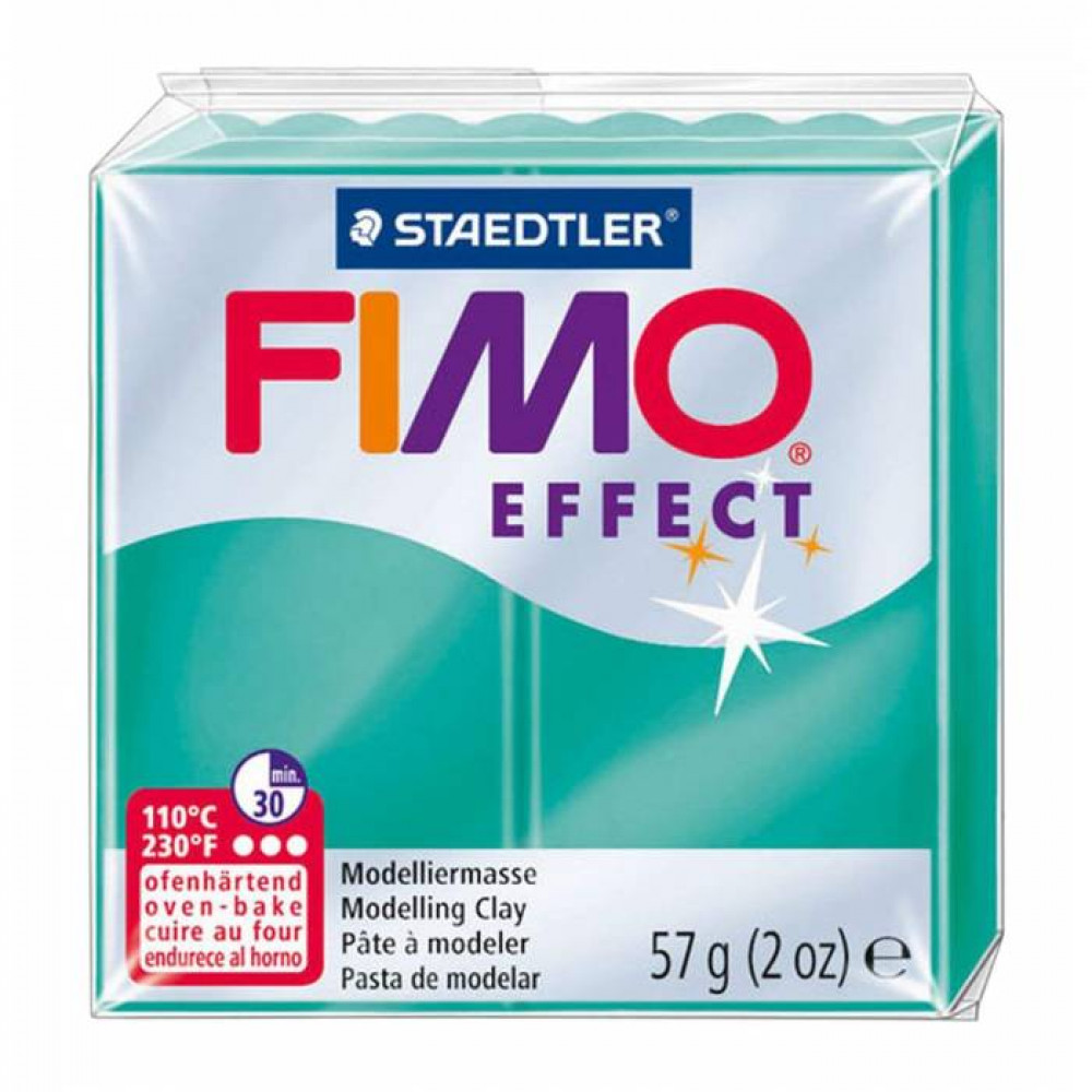 Πηλός Staedtler Fimo Effect Transparent Green 57gr