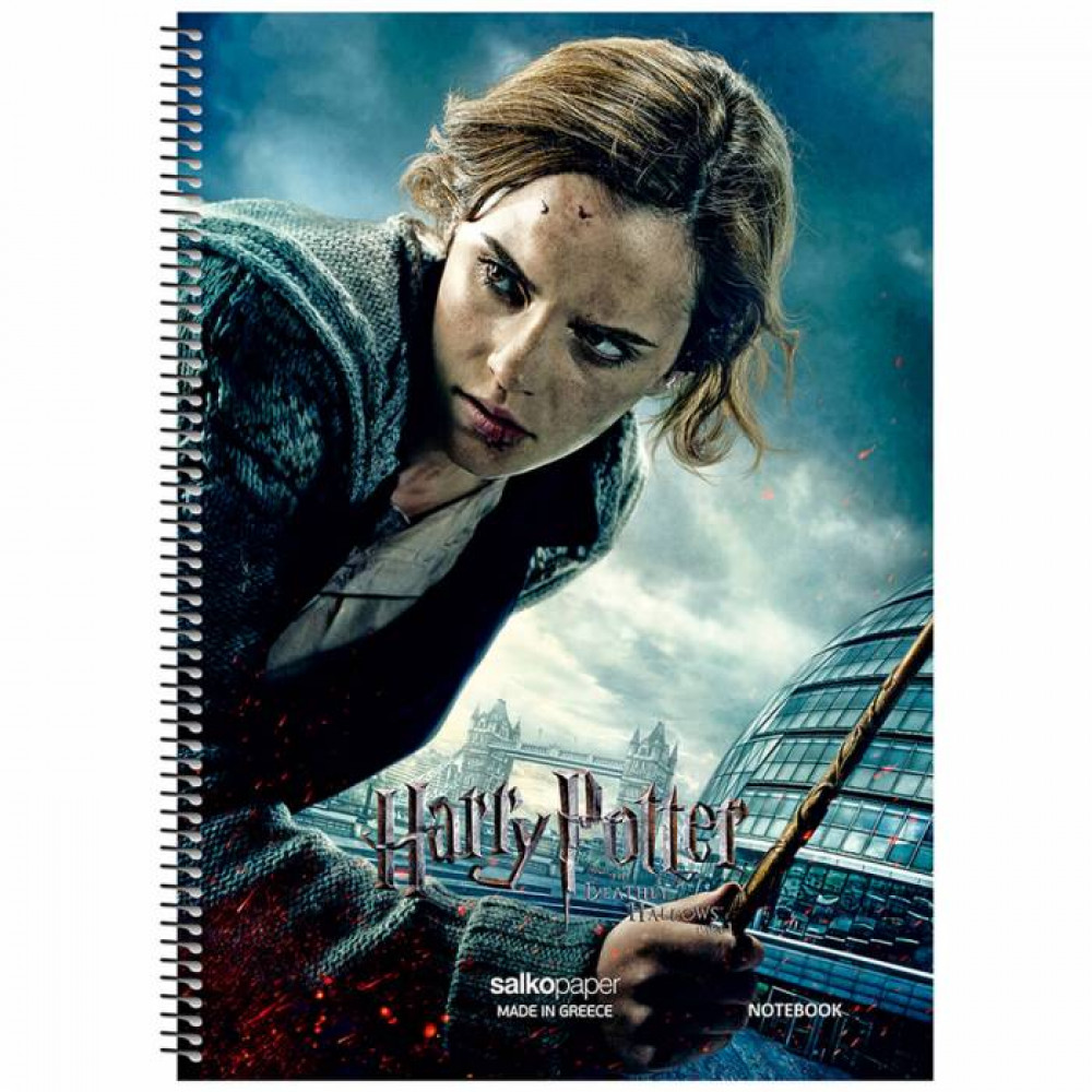 Τετράδιο σπιράλ Salko Harry Potter No2 2 θεμάτων Α4