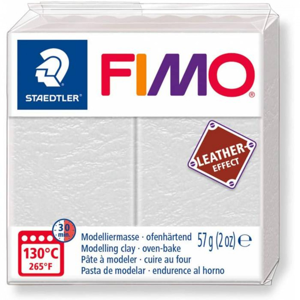 Πηλός Staedtler Fimo Leather Effect Ivory 029 57gr