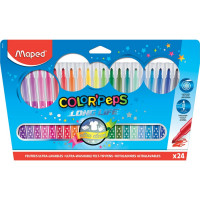 Μαρκαδόροι Maped Color Peps Long Life 24 τεμ.