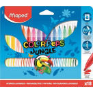 Μαρκαδόροι Maped Color Peps Jungle 18 τεμ