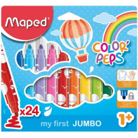 Μαρκαδόροι Maped Color Peps my first Jumbo 24 τεμ. 846222