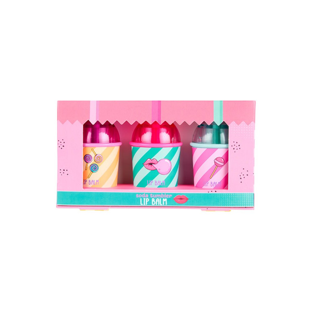 Σετ lip balm Create it 3 τεμ. ποτηράκι