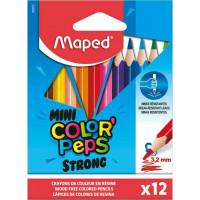 Ξυλομπογιές Maped Color Peps mini Strong 12 τεμ.