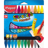 Λαδοπαστέλ Maped Color Peps 24 τεμ. 864012