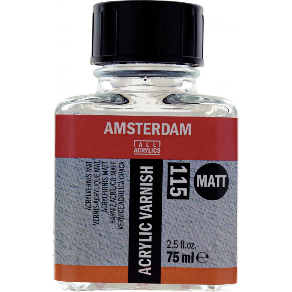 Amsterdam Βερνίκι Ακρυλικών Matt 75ml 115