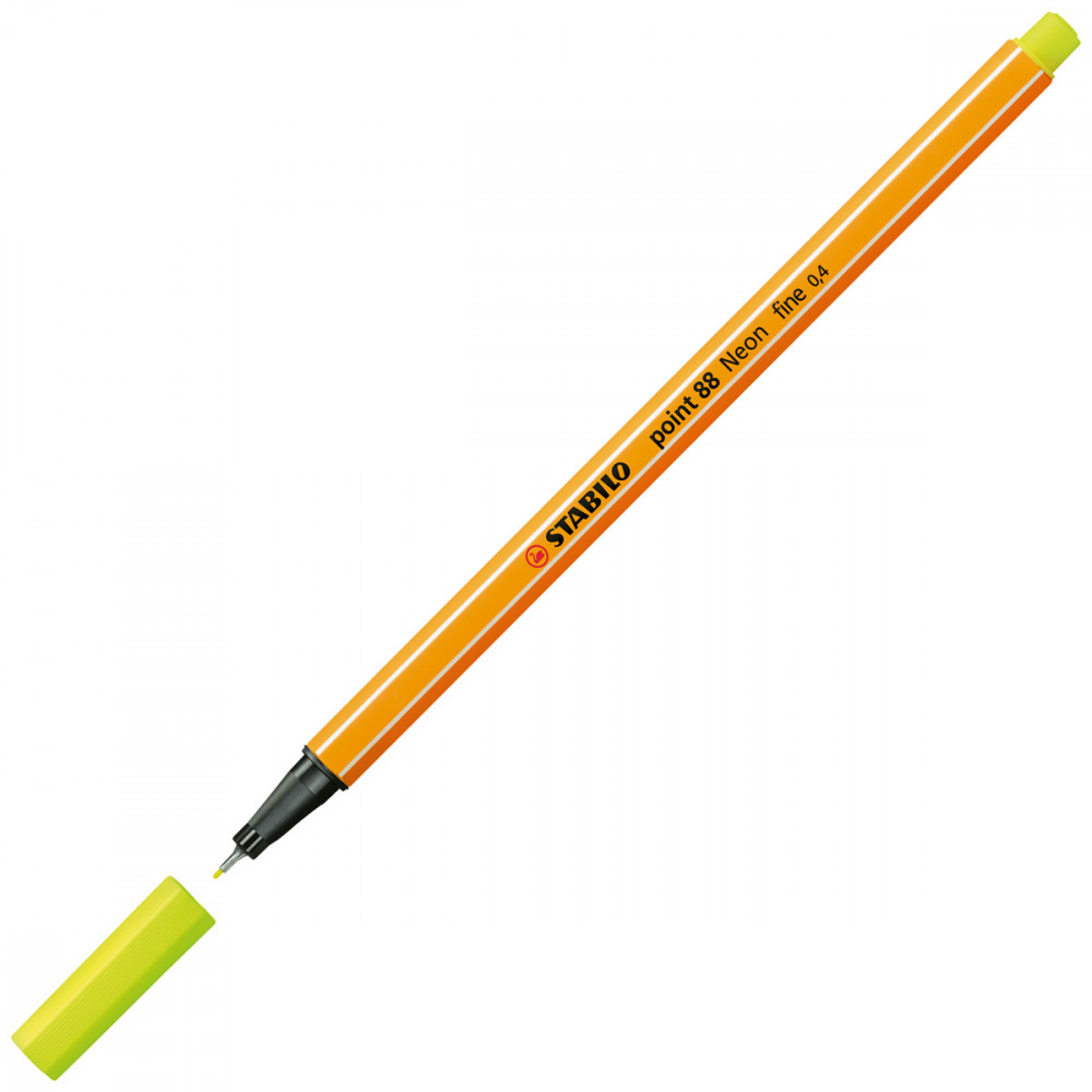 
Μαρκαδόρος Stabilo Point 88/024 Neon Yellow