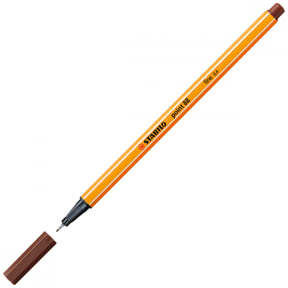 
Μαρκαδόρος Stabilo Point 88/45 Brown