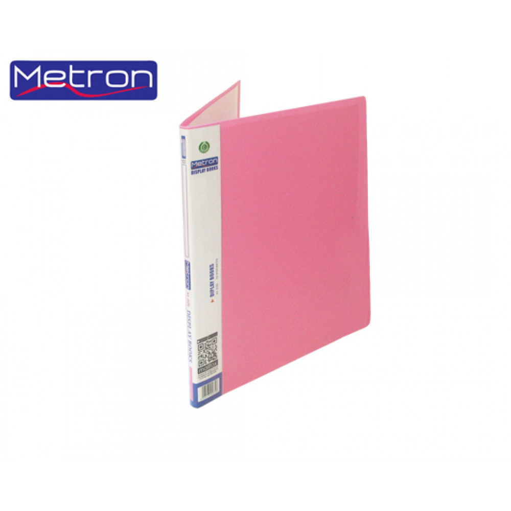 Σουπλ Metron Α4 10 ζελατίνες pastel ροζ