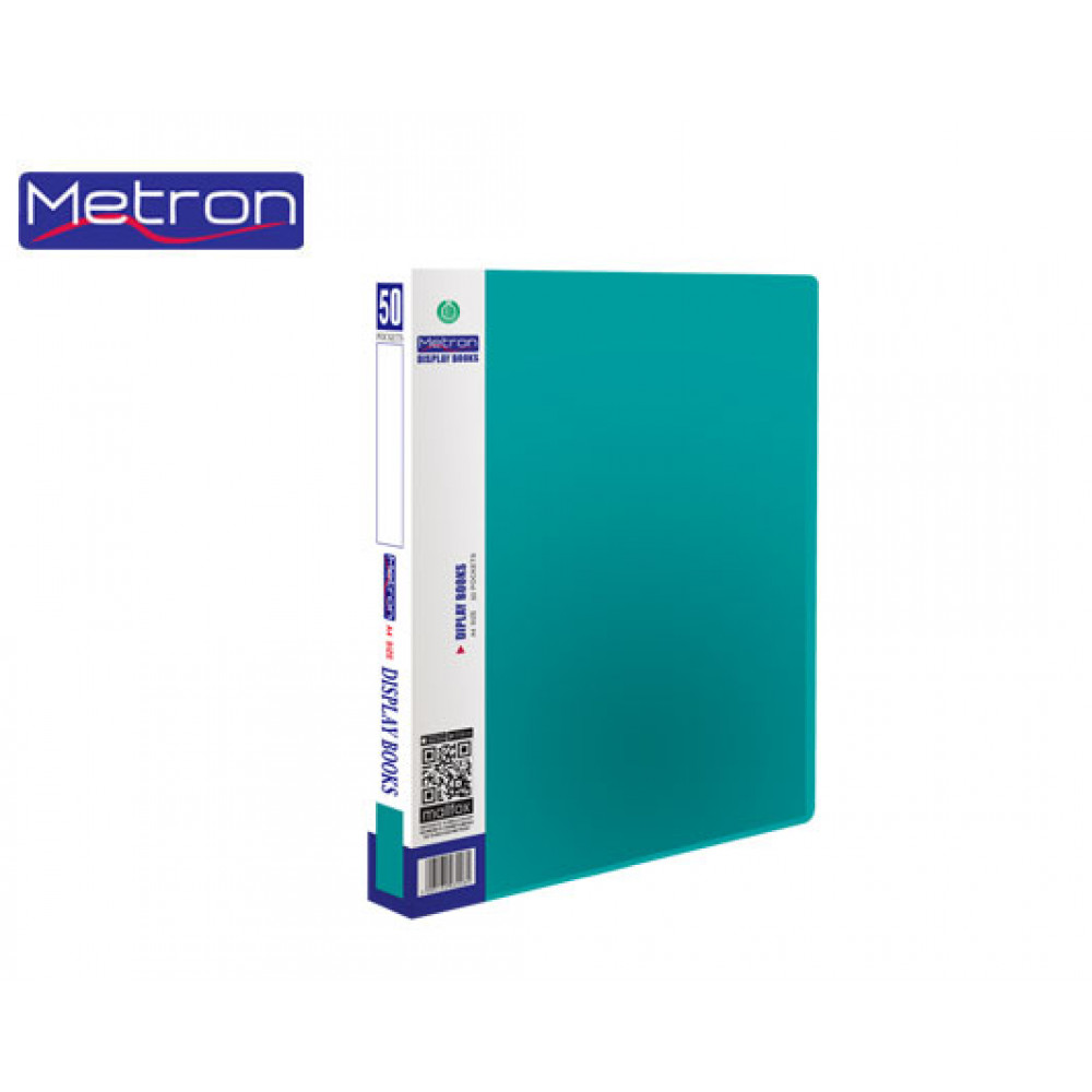 Σουπλ Metron Α4 50 ζελατίνες πράσινο