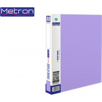 Σουπλ Metron Α4 60 ζελατίνες Pastel μωβ