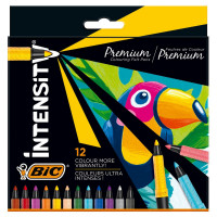 Μαρκαδόροι Bic Intensity 12 Χρώματα