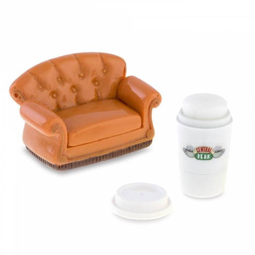 Σετ 2 τεμ. lip balm Mad Beauty Friends Sofa and cup 5.5gr