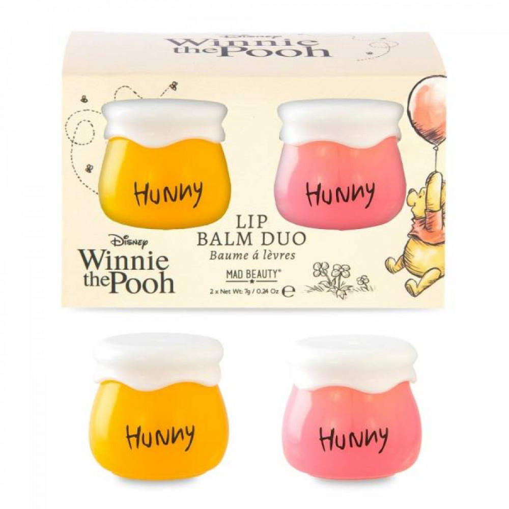 Σετ 2 τεμ. lip balm Mad Beauty Winnie the pooh honey pot