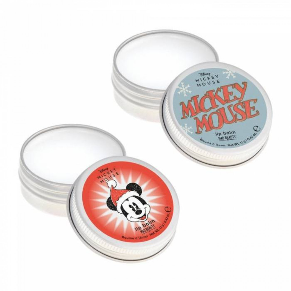 Σετ 2 lip balm Mad Beauty Mickey Jingle All The Way