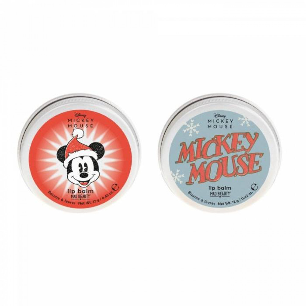 Σετ 2 lip balm Mad Beauty Mickey Jingle All The Way