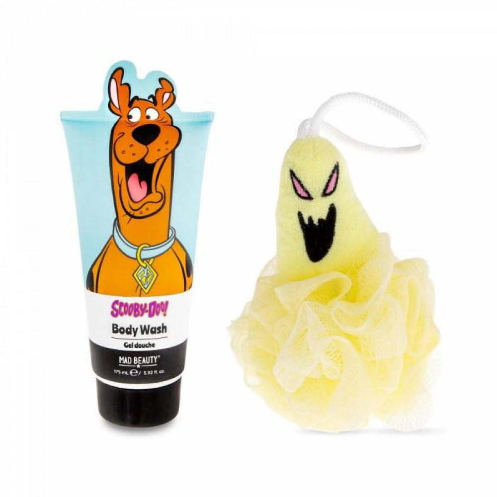 Σετ μπάνιου Mad Beauty Scooby doo σφουγγάρι και αφρόλουτρο 175ml