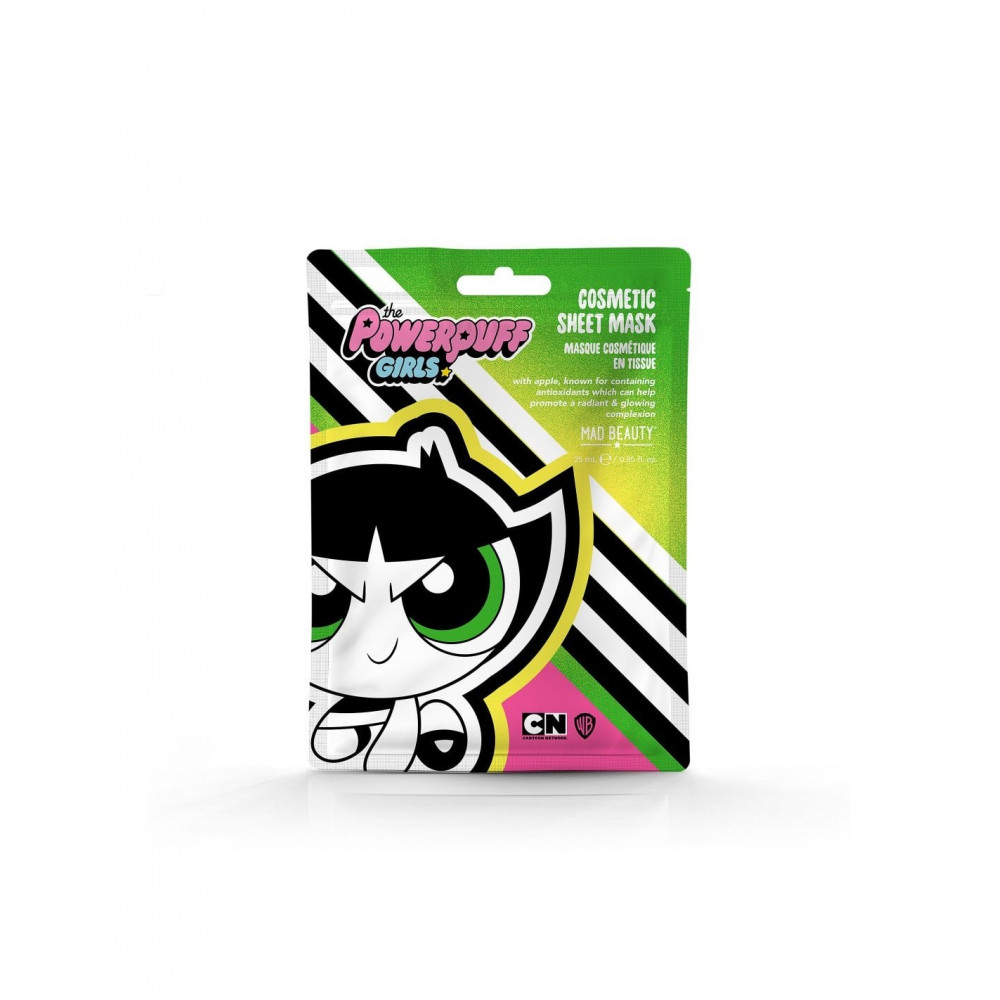 Μάσκα προσώπου Mad Beauty Powerpuff Girls Buttercup