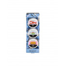 Σετ lip balm Mad Beauty New Modern Friends 3τεμ.x12g