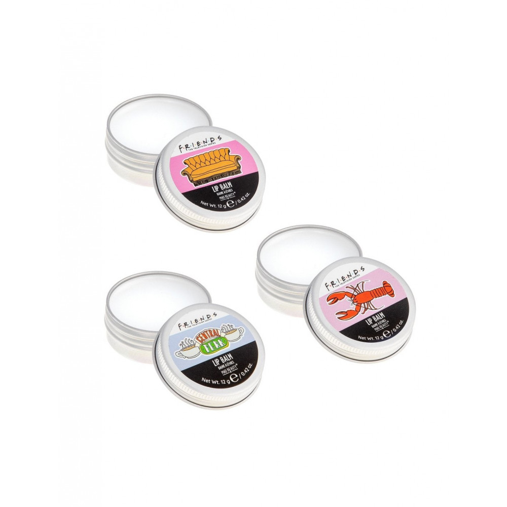 Σετ lip balm Mad Beauty New Modern Friends 3τεμ.x12g