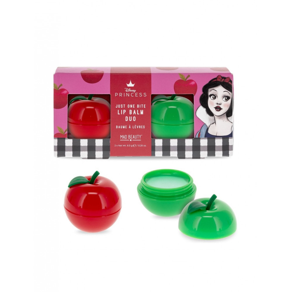 Lip Balm Mad Beauty Snow White 2τεμ.x8g