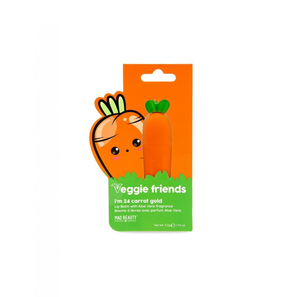 Lip balm Mad Beauty Veggie Friends Carrot 3.2g