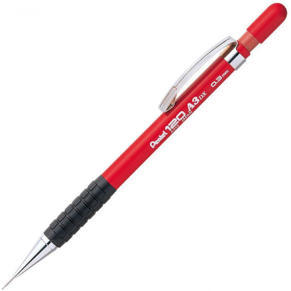 Μολύβι Μηχανικό Pentel 313 0.3mm red