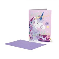 Ευχετήρια κάρτα γενεθλίων Legami Unicorn