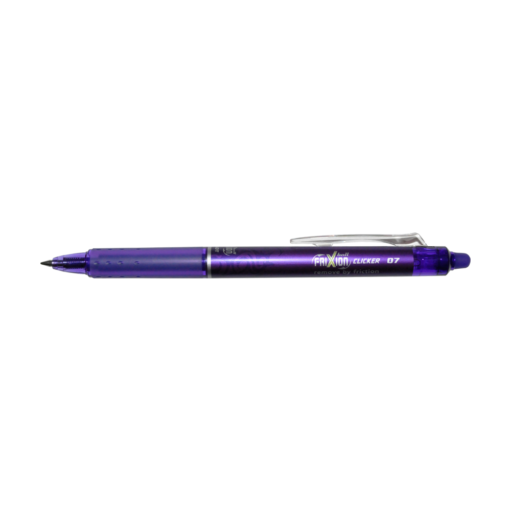 Στυλό Pilot Frixion Clicker Μωβ 0.7mm