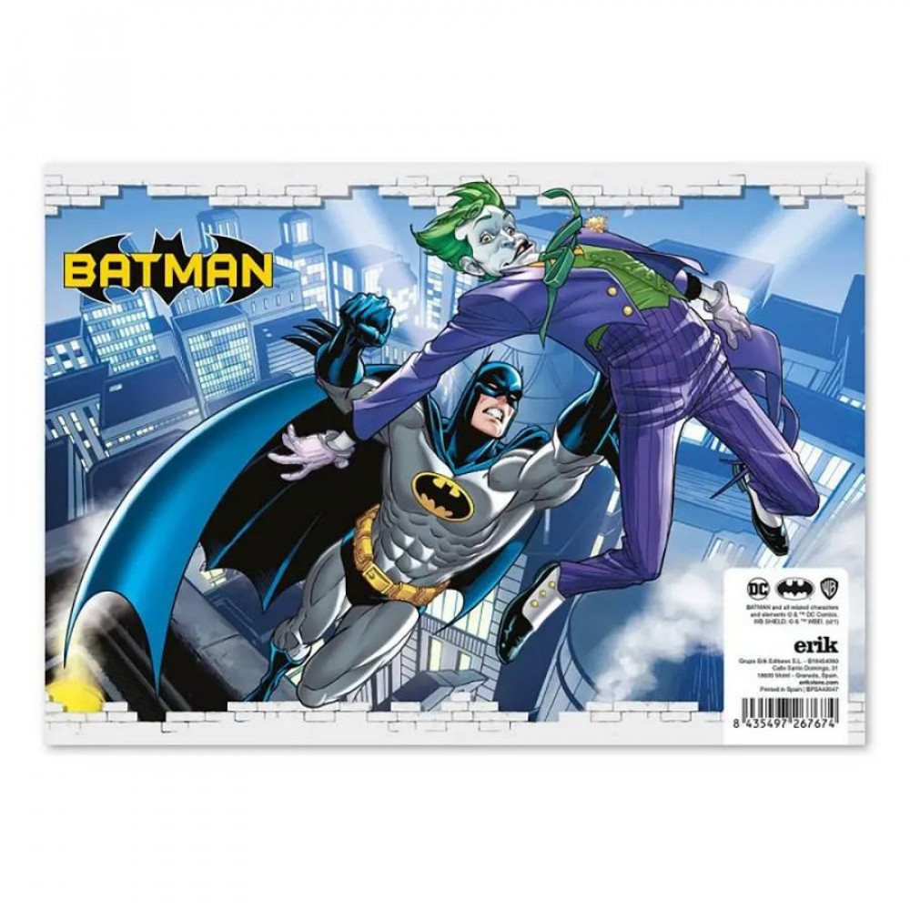 Εβδομαδιαίο πλανόγραμμα DC Comics Batman A4