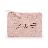 Νεσεσέρ Tri-Coastal flat fake fur Pink Kitty