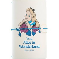 Σημειωματάριο Alice in wonderland δερματίνη 12x20
