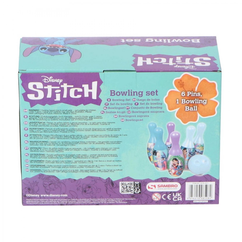 Bowling set Lilo & Stitch