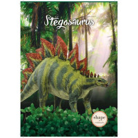 Τετράδιο σπιράλ Shape Dinos 2 θεμάτων 17x25