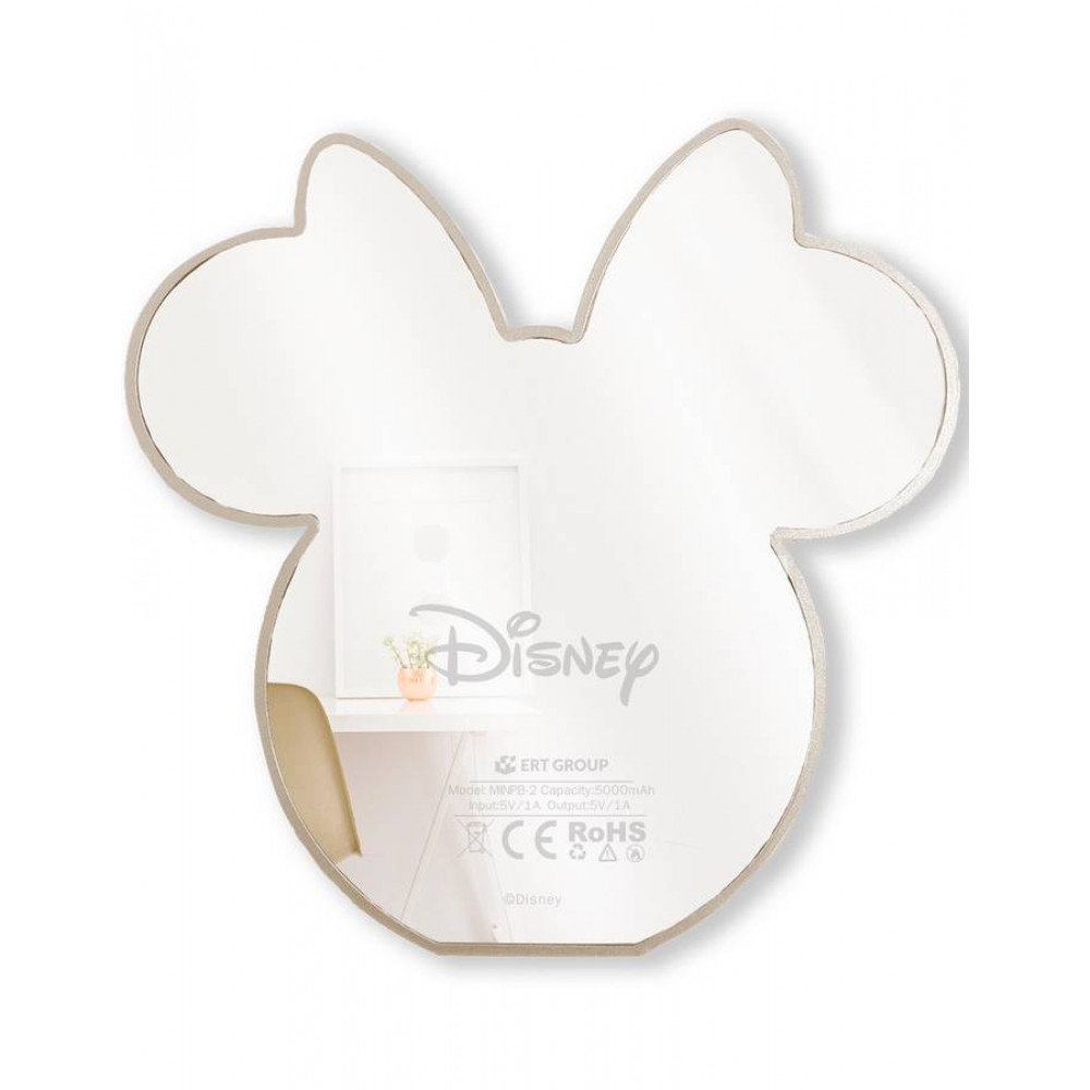 Power Bank Minnie Mirror Golden 5000mAh