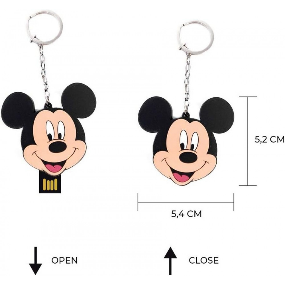 Portable Memory Pendrive Mickey Head 2.0 16GB