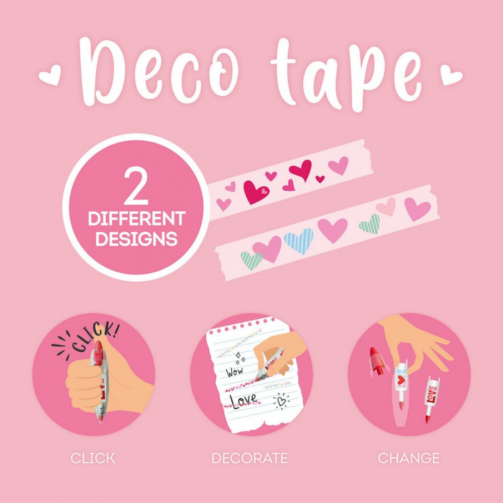 Deco tape Legami Love με 2 σχέδια