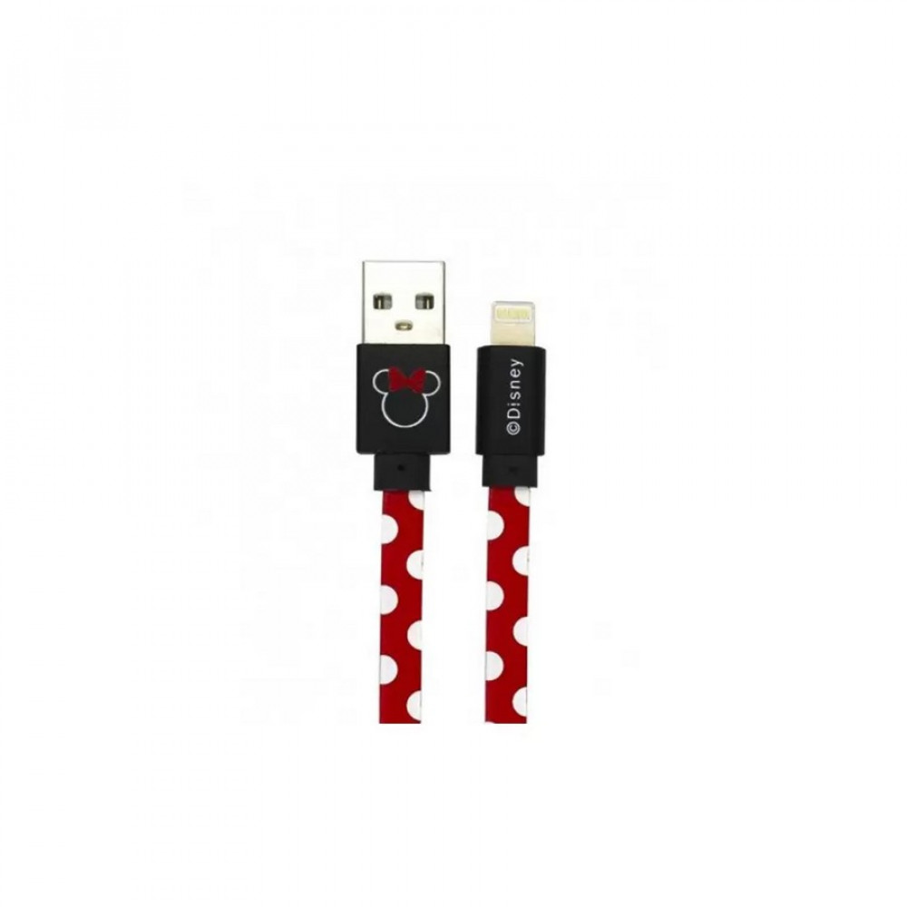 Cable IPhone Minnie Dots red