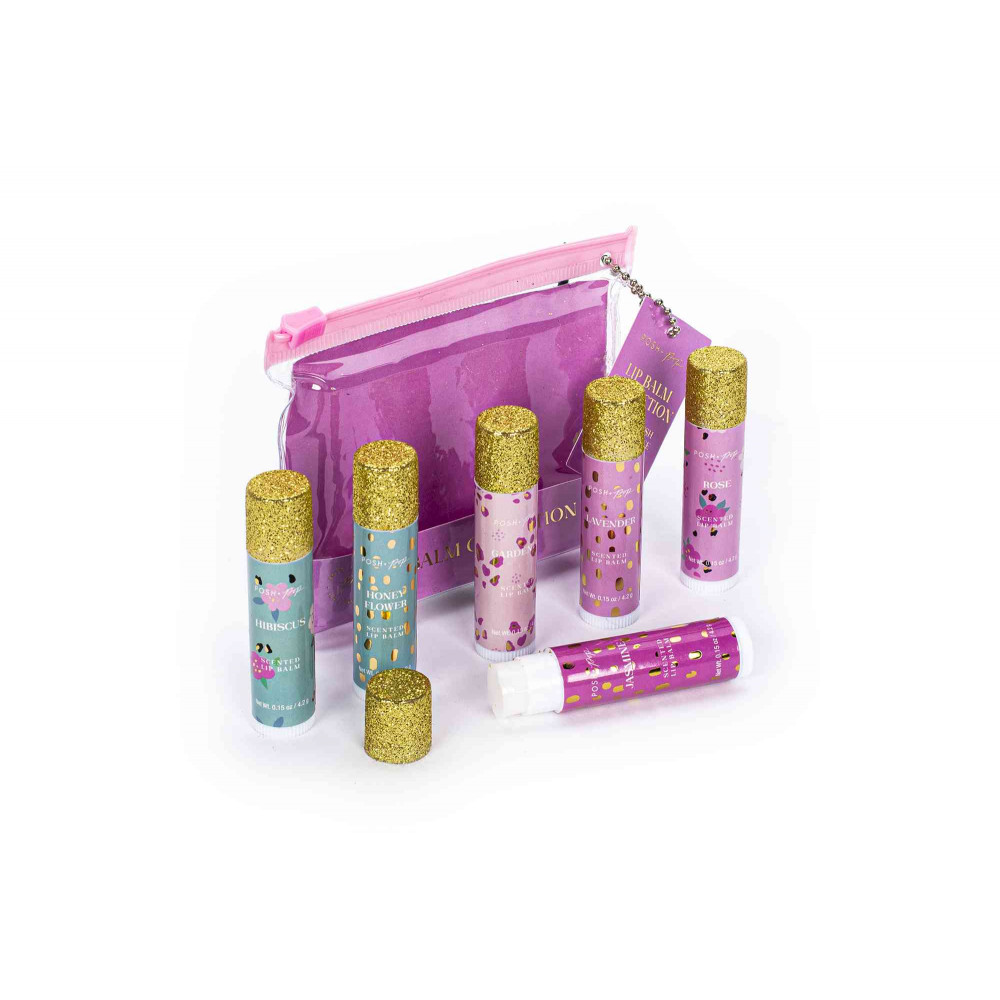 Σετ 6 τεμ Lip Balm Tri-Coastal Posh Pop Pink 6x4,2 g