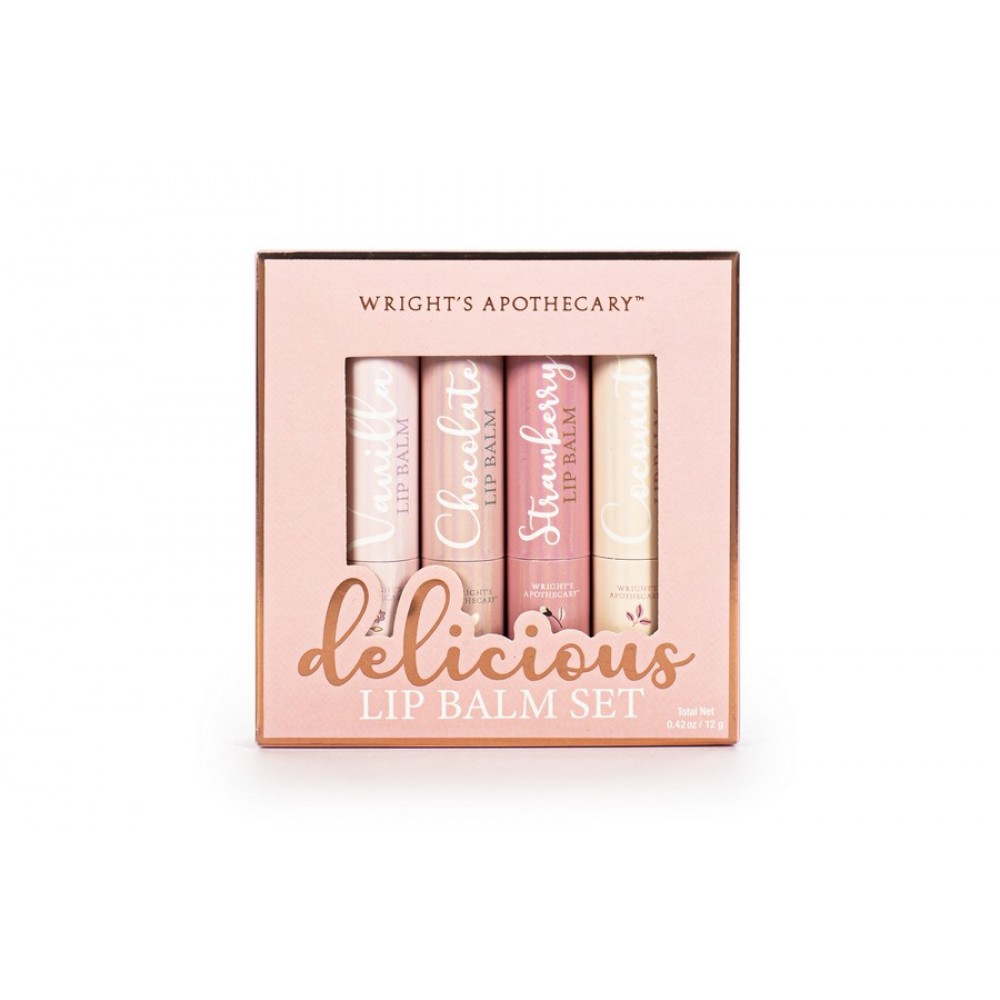 Σετ lip balms Tri-Coastal 4τεμ. x 3g Cozy Delicious