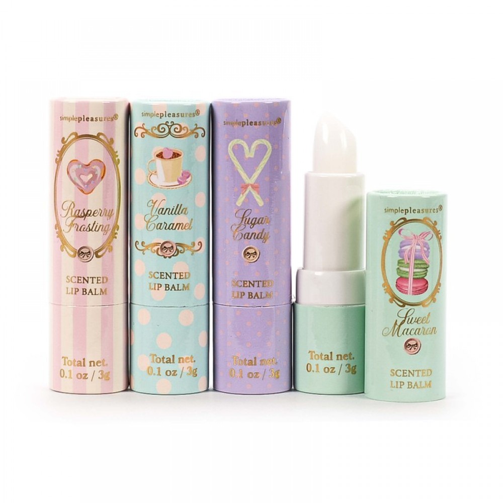 Σετ Lip Balms Tri-Coastal 4 x 3g Sweet Pastels