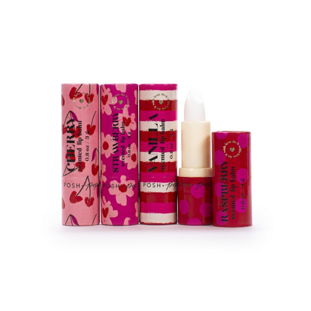 Σετ Lip Balms Tri-Coastal 4 x 3g Queen of Hearts