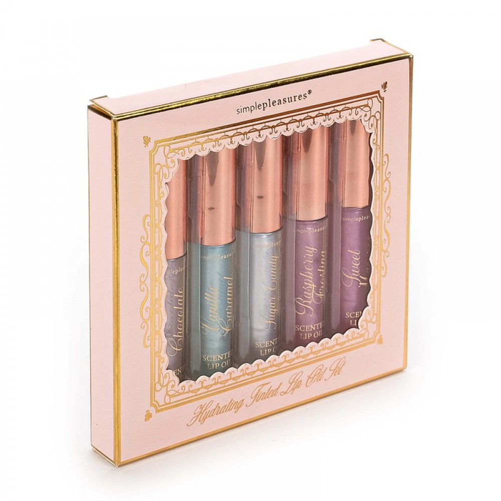 Σετ Lip Oil Tri-Coastal Sweet Pastels 5x2.6 ml