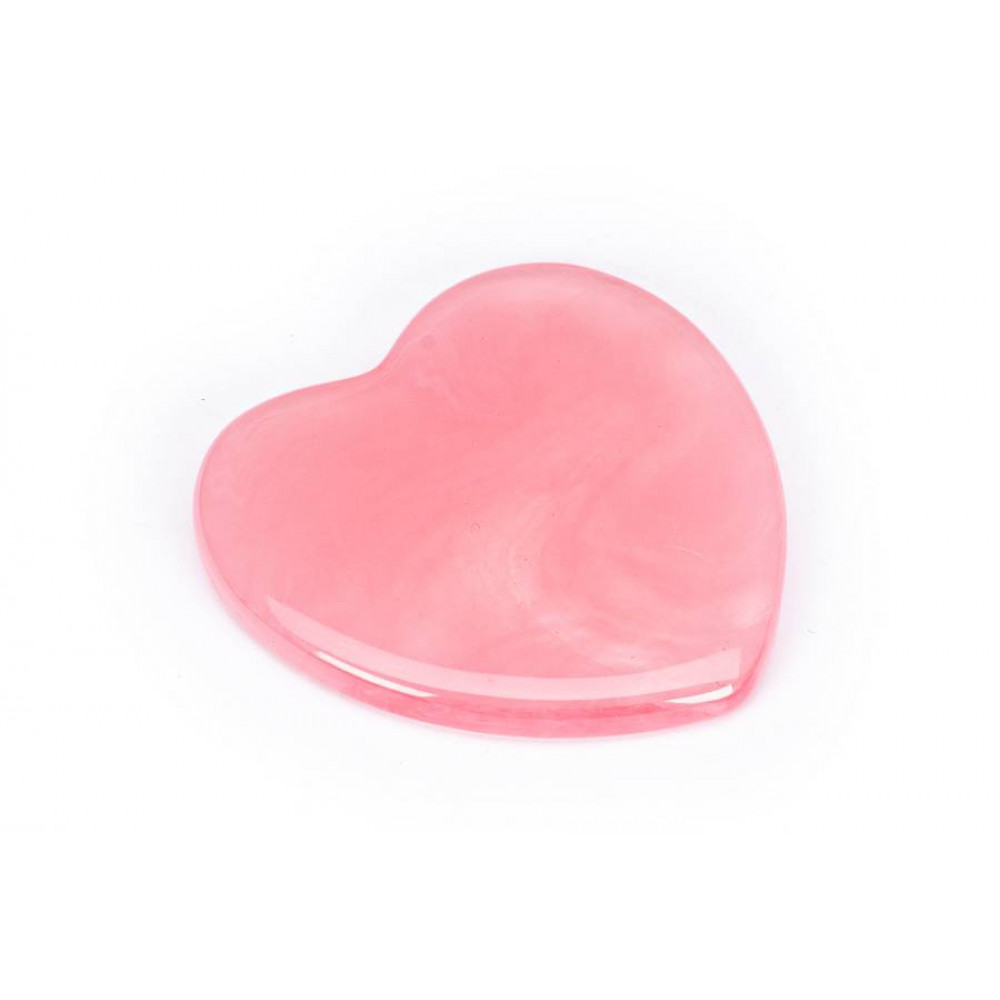 Εργαλείο μασάζ Tri-Coastal Quarz Guasha Pink Heart